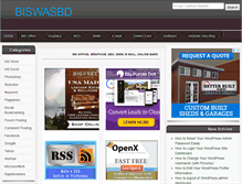 Tablet Screenshot of biswasbd.com